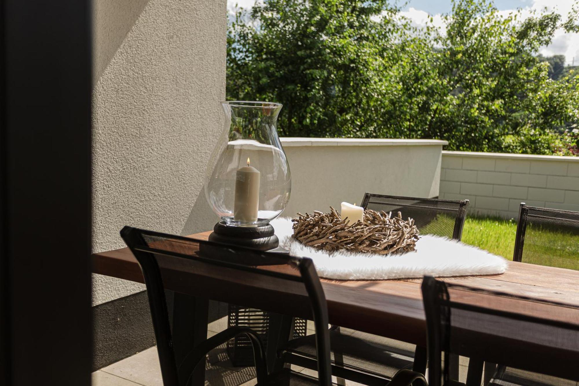 Luxusferienwohnung Moselruhe Bullay Mit Grosser Terrasse Und Schoenem Ausblick エクステリア 写真